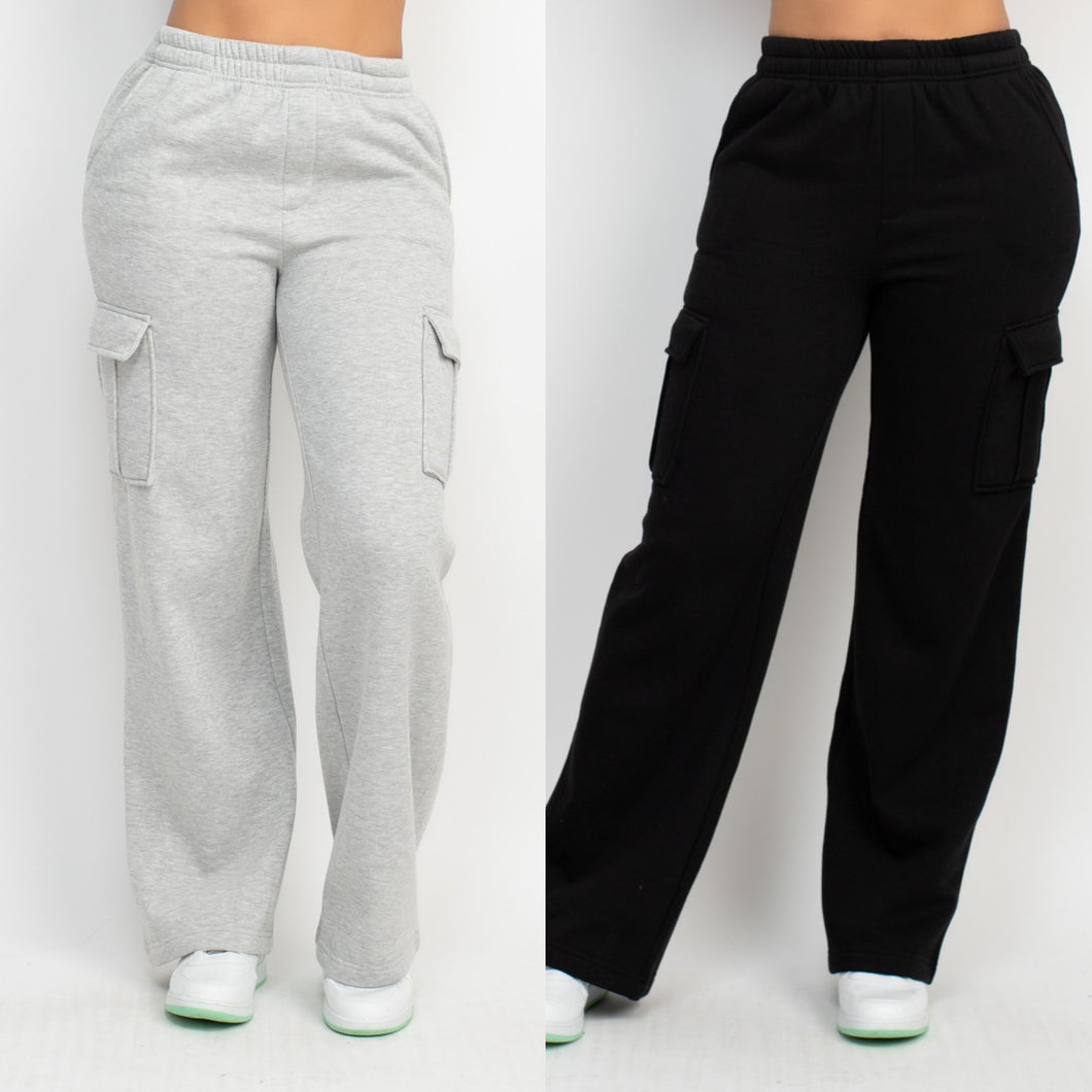 Natty cargo sweat pants