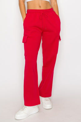 Cargo sweats red