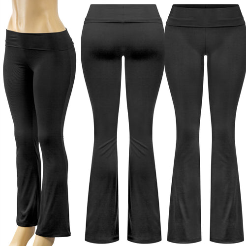 Mia fold over double layered leggings