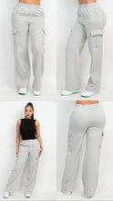 Natty cargo sweat pants