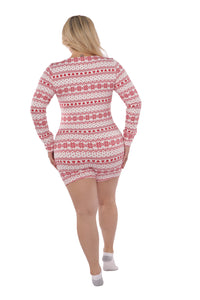 Xmas onesie romper *plus size*