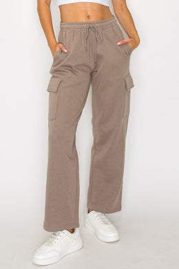 Cargo sweats taupe