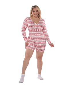 Xmas onesie romper *plus size*