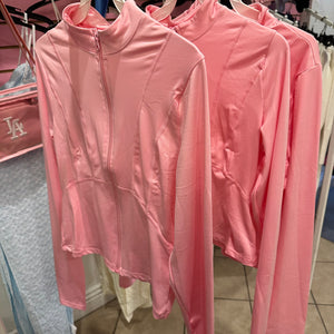 Pink active jacket